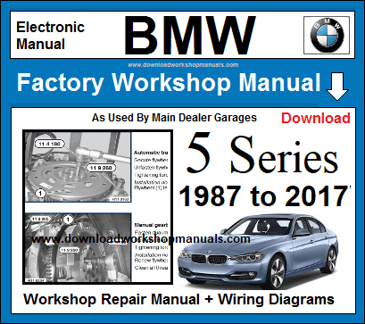 BMW 5 Series Workshop Service Repair Manual Download