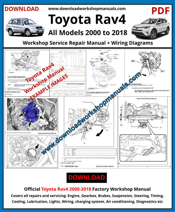 2002 toyota rav4 repair manual free download