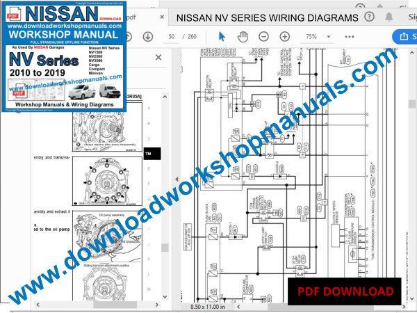 Nissan NV Workshop Repair Manual