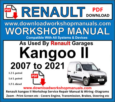 Renault Kangoo Ii Work Service