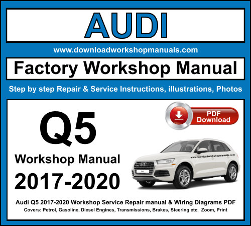 Audi Q5 2017-2020 Service Repair Workshop Manual