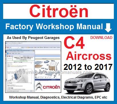 Citroen Aircross Workshop Manual