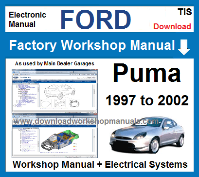 Melodramatisch drinken ik ben slaperig Ford Puma Workshop Service Repair Manual