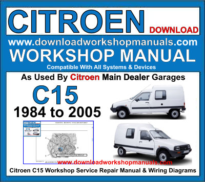 Manual de Haynes Citroen C15 van 1.0 1.1 gasolina 1.7 Diesel 89-98 F A S 3509
