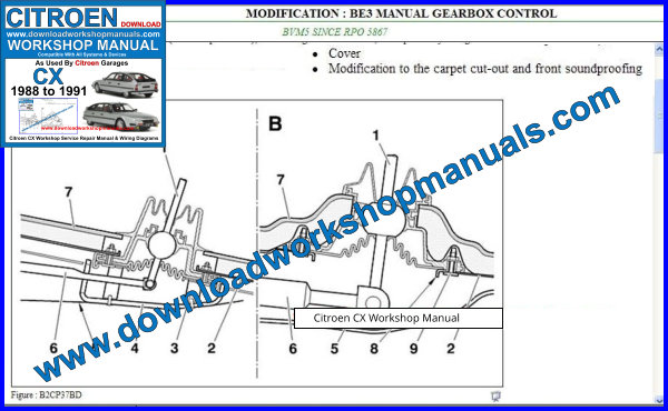 Citroen CX Workshop Manual