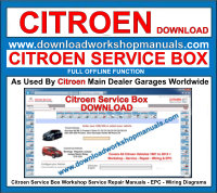 Citroen Service Box Workshop Service Repair Manuals - EPC - Wiring Diagrams Download