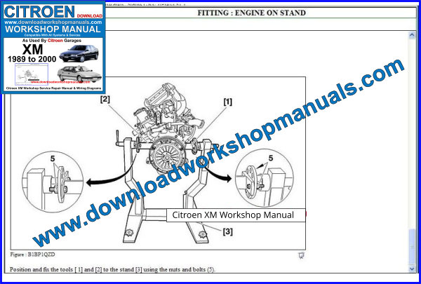 Citroen XM Workshop Manual