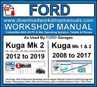 Ford Kuga Service Repair Workshop Manual