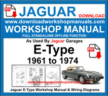 Jaguar E Type Service Repair Workshop Manual Download