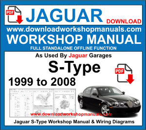 MANUALE OFFICINA JAGUAR S-TYPE 2003-2008 WORKSHOP MANUAL SERVICE 