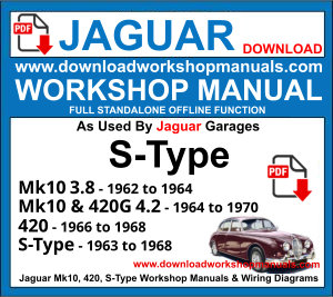 JAGUAR S-TYPE MK10 420 420G service repair workshop manual