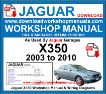 Jaguar X350 Service Repair Workshop Manual Download