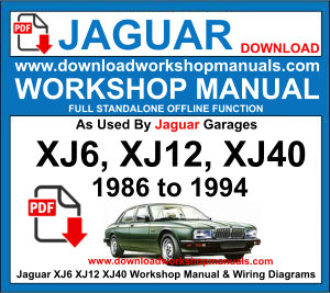 JAGUAR XJ6 XJ12 XJ40 workshop repair manual