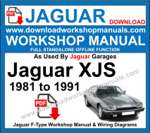 Jaguar XJS Service Repair Workshop Manual Download