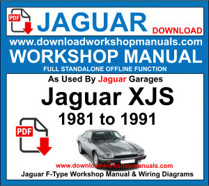 JAGUAR XJS workshop service repair manual
