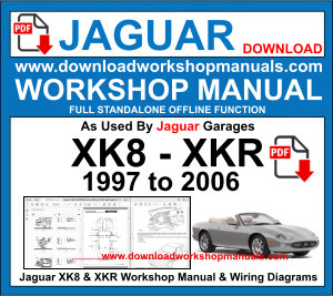 Jaguar Xk8 Xkr X100 Service Repair