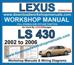 Lexus Ls 430 Service Repair Work Manual