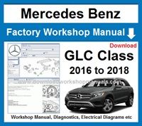 Mercedes GLC Class Service Repair Workshop Manual Download