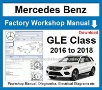 Mercedes GLE Class Service Repair Workshop Manual Download