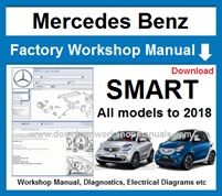 Mercedes Smart Service Repair Workshop Manual Download