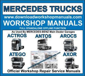 Mercedes Truck Class Workshop Repair Manual