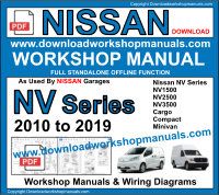 NISSAN WORKSHOP MANUALS