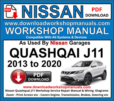 nissan qashqai workshop manual pdf free download
