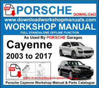 Porsche Cayenne workshop service repair manual
