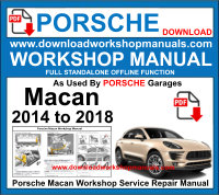 Porsche Macan workshop service repair manual