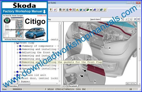 Skoda Citigo Workshop Manual