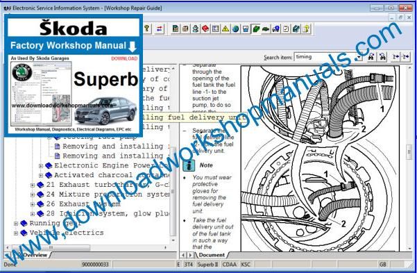 Skoda Superb Repair Manual