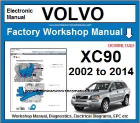 VOLVO XC60 XC90 SHOP MANUAL SERVICE REPAIR BOOK HAYNES CHILTON WORKSHOP AWD 