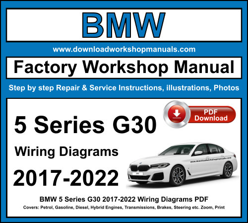 BMW 5 Series G30 Wiring Diagram Manual Download