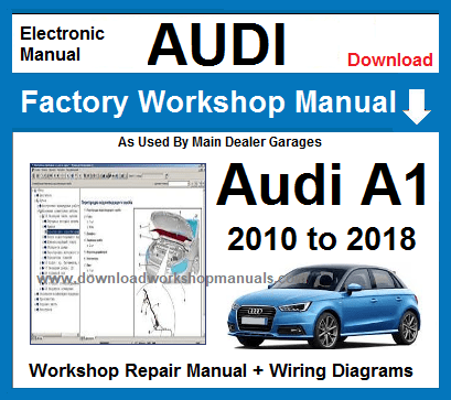 Audi A1 Service Repair Workshop Manual