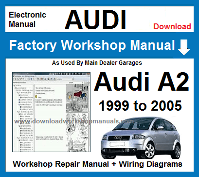 Audi A2 Service Repair Workshop Manual