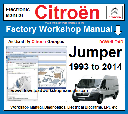 Citroen Jumper Workshop Repair service Manual Download