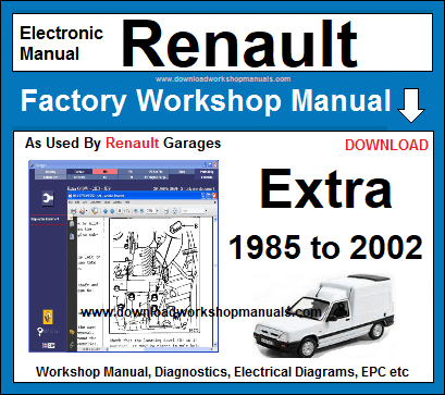 Renault Extra Workshop Manual Download