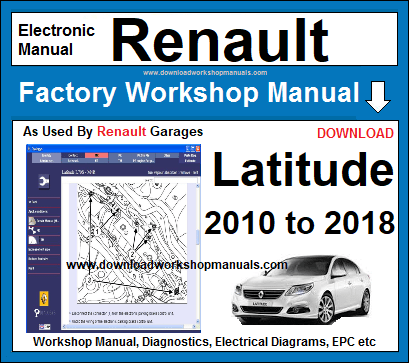 Renault Latitude Workshop Manual Download