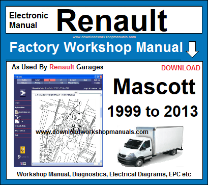 Renault Mascott Workshop Manual Download