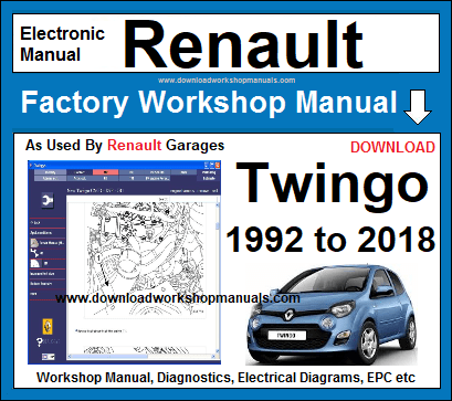 Renault Twingo Workshop Manual Download