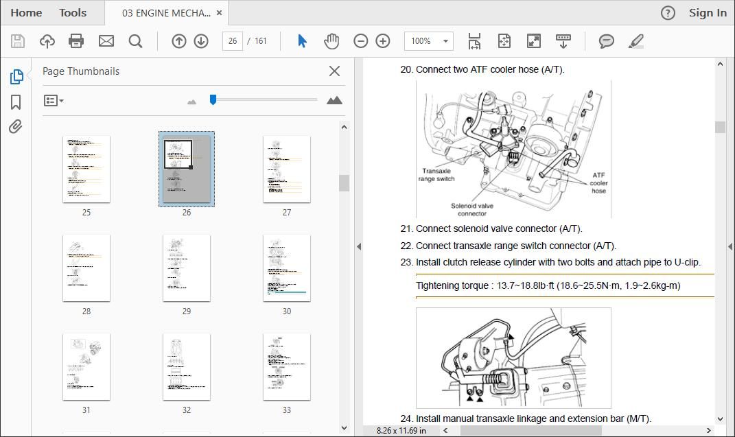 Kia Carens 1999 to 2005 Workshop Repair Manual