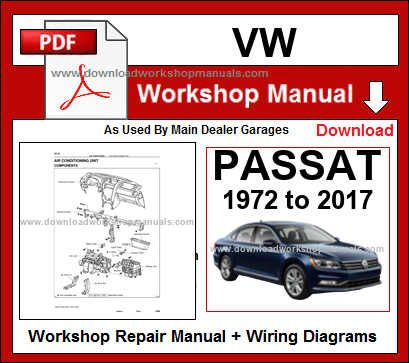 VW Passat Repair Workshop Manual