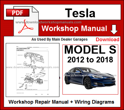 Tesla Model S Service Repair Workshop Manual