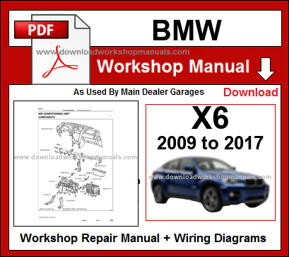 BMW X6 Workshop Repair Manual Download