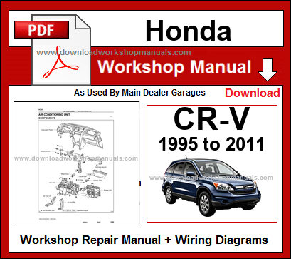 Honda CRV Workshop Service Repair Manual PDF