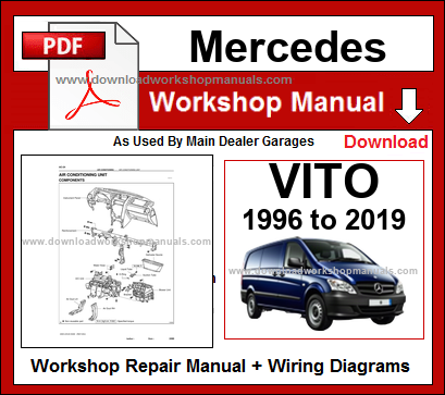 Mercedes vito workshop repair manual