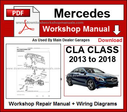 Mercedes CLA Class Workshop Repair Manual