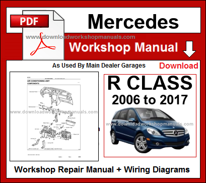 Mercedes R Class Workshop Repair Manual