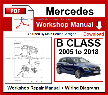 Mercedes B Class Workshop Repair Manual