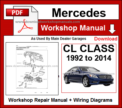 Mercedes CL Class Workshop Repair Manual